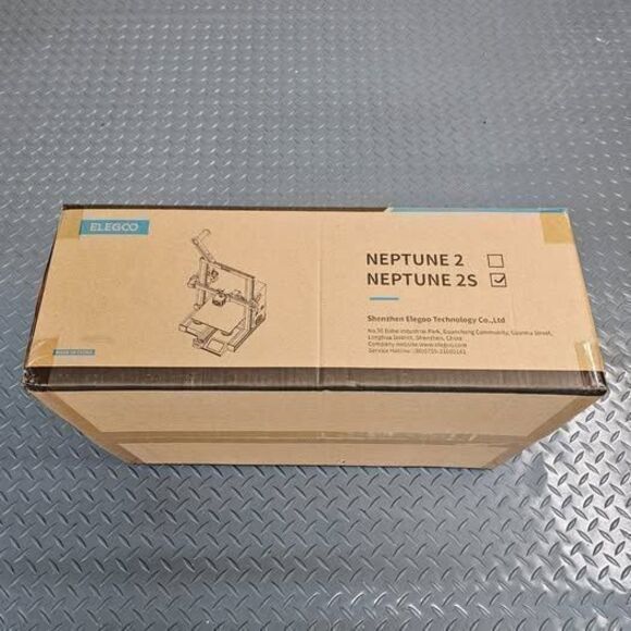Elegoo Neptune 2S 3D Printer – Silent Mainboard + Glass Build Plate – New - Picture 2 of 4